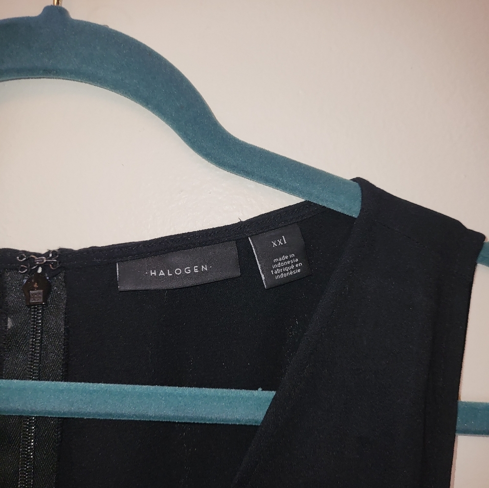 Halogen Black Denim Jeans Classic Fit